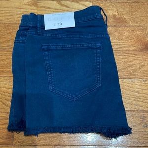 NWT Loft blue Jean shorts size 8